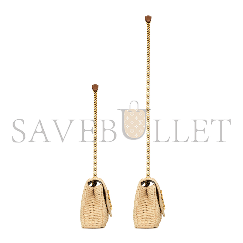 Y51 LOULOU SMALL IN RAFFIA 868579GAAFY2791 (24*14*6cm)
